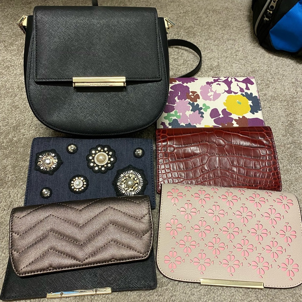 Kate Spade Make It Mine Saddle Bag with Flaps